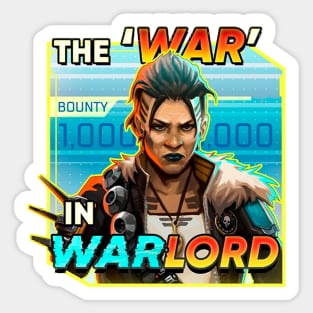 Mad Maggie - The 'War' in Warlord Sticker